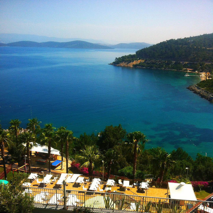 View on Aegean sea Duja Bodrum