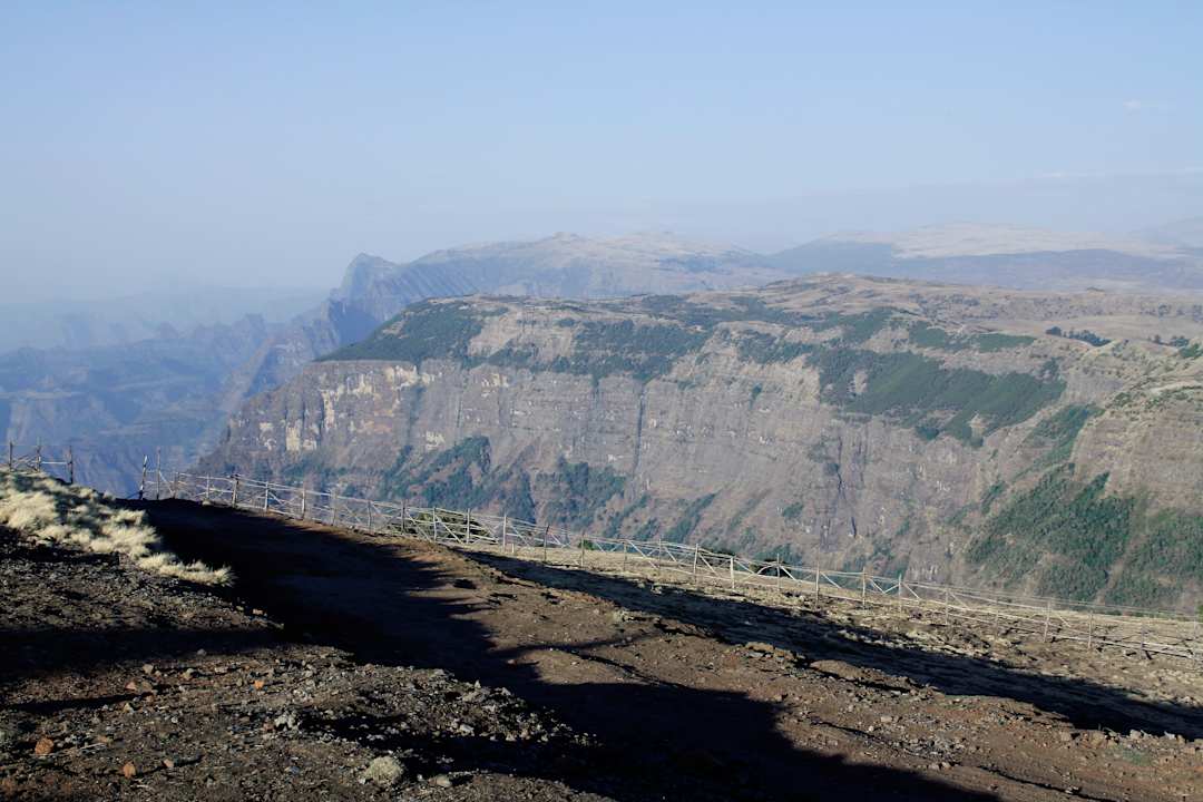 Ausblick Simien Lodge