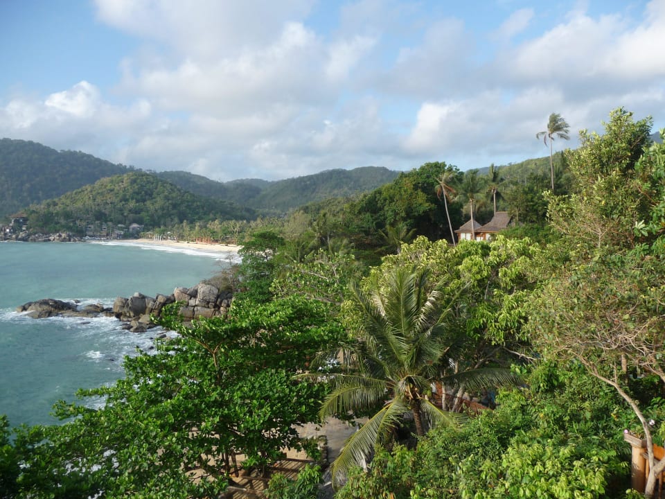 Ausblick vom Restaurant Santhiya Koh Phangan Resort & Spa