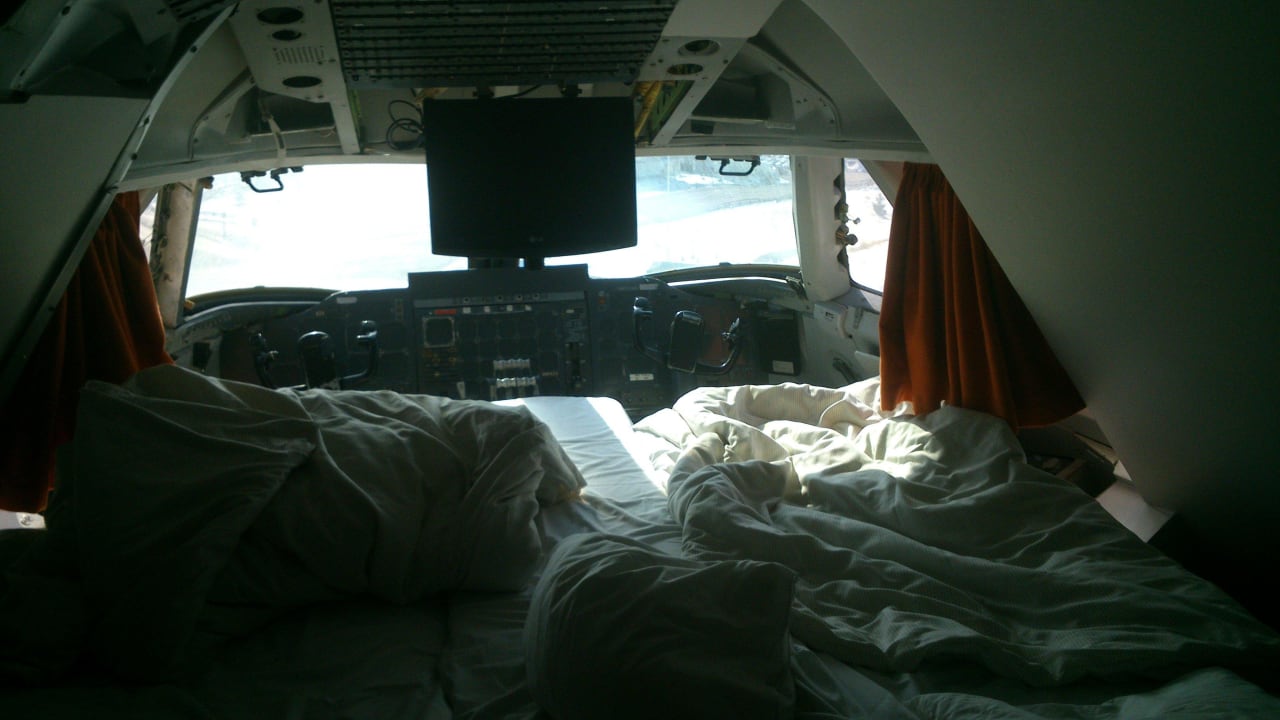 Komplettes Zimmer Hostel Jumbo Stay