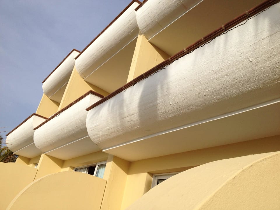 Risse im Balkon Hotel Riu Palace Jandia