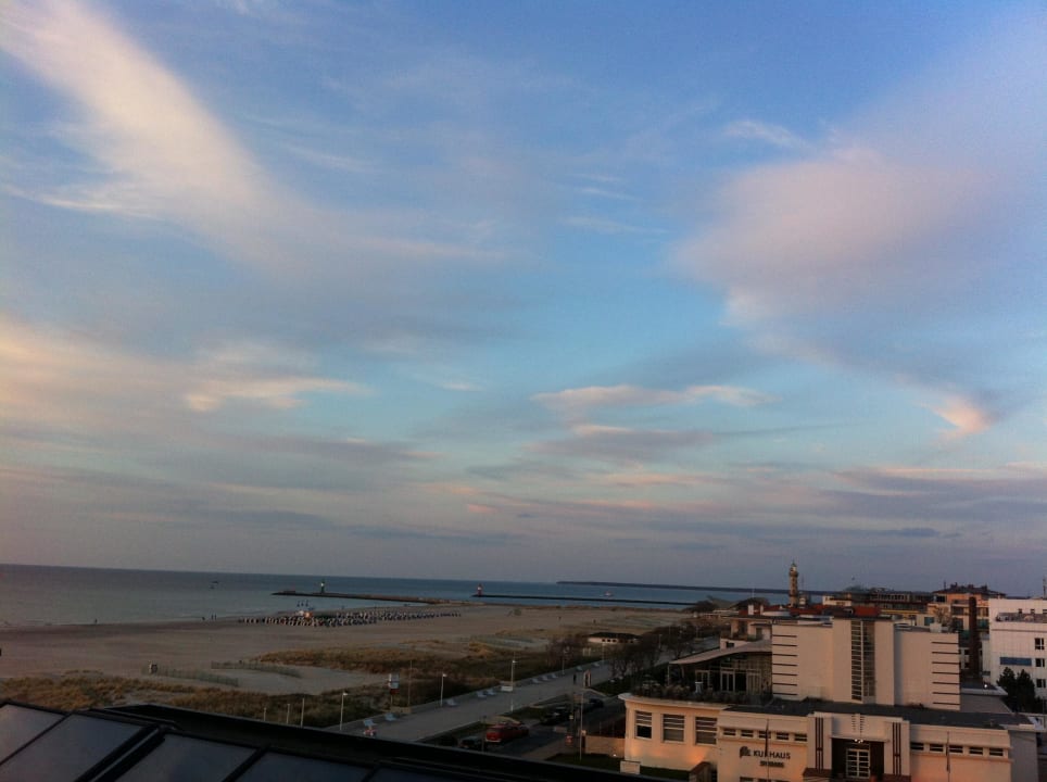 Balkon 5. Etage Richtung Osten Hotel Neptun