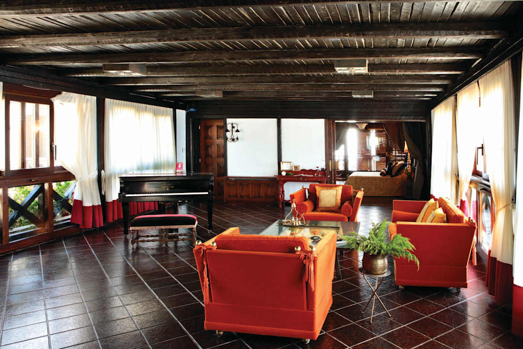 Living area Porto Carras Villa Galini