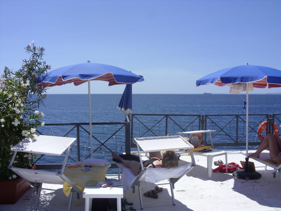 Oberer Teil der Terrassen Hotel Nettuno