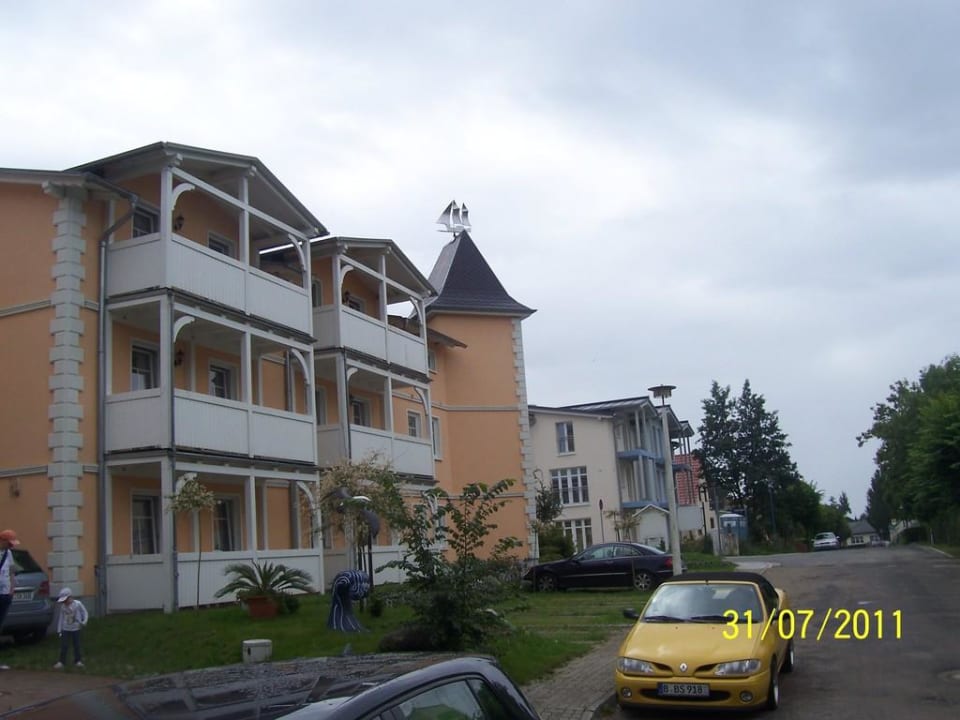Seitenansicht Hotel Albatros