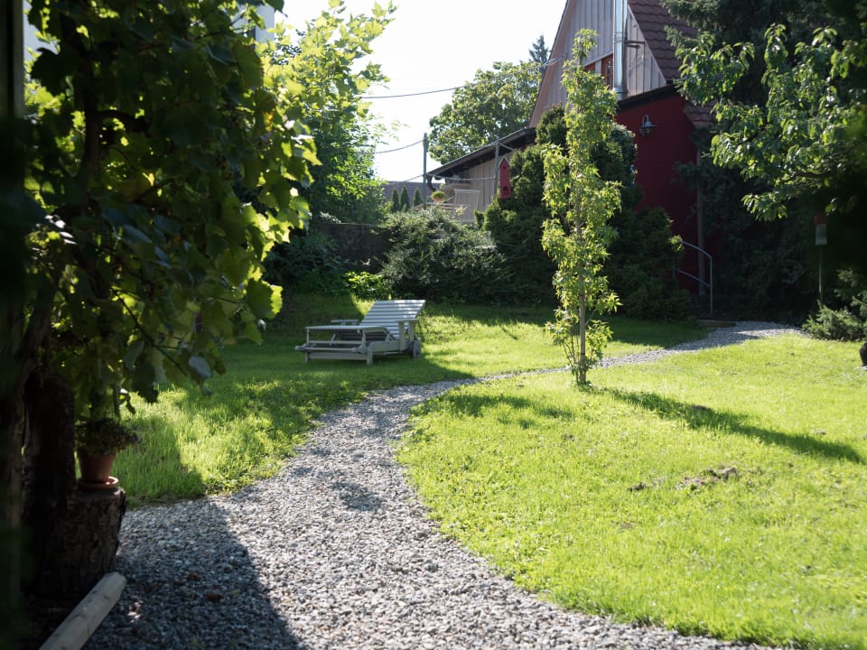 Gartenanlage Gesundheitsbewusster Urlaubshof Steffelin