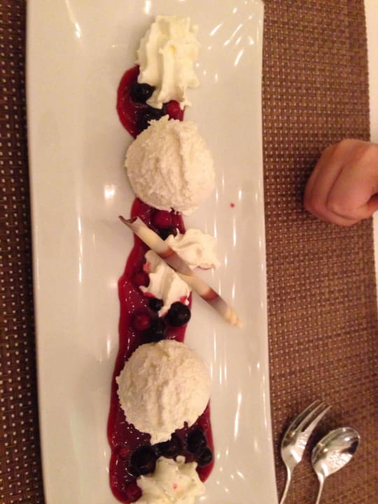 Leckere Nachspeise Hotel Residenz Waldkrone Kühlungsborn