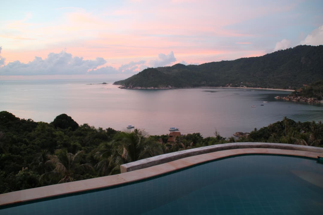 Blick vom Zimmer Santhiya Koh Phangan Resort & Spa
