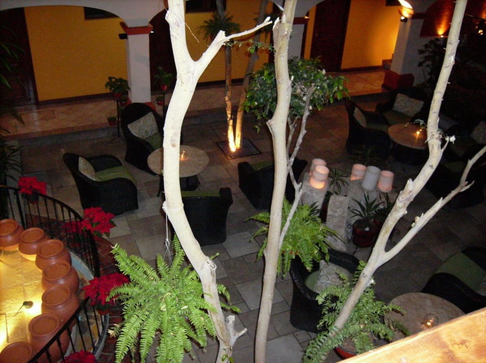 Innenhof Hotel Mansion del Valle