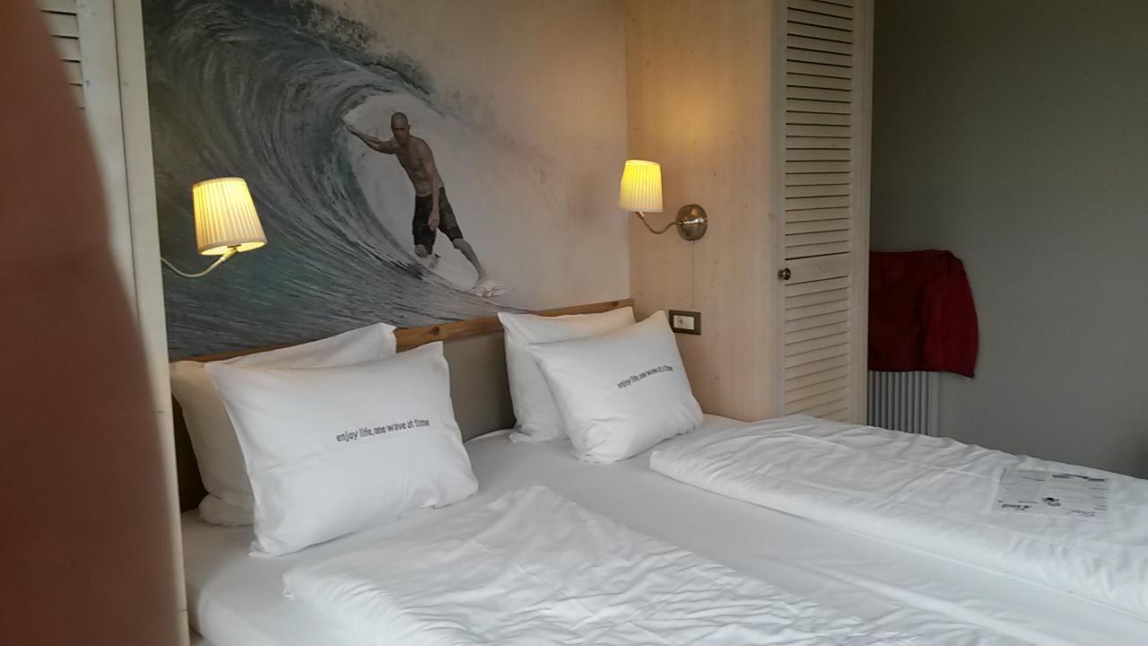 Standard-Doppelzimmer mit Landblick Beach Motel St. Peter-Ording
