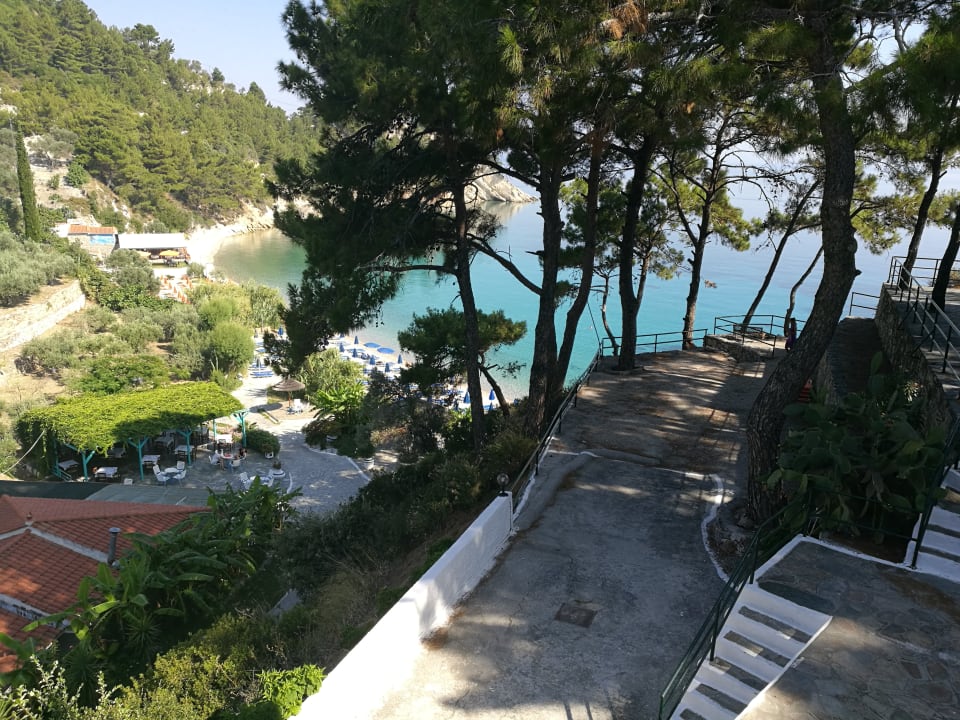 Ausblick Pension Lemonakia Beach