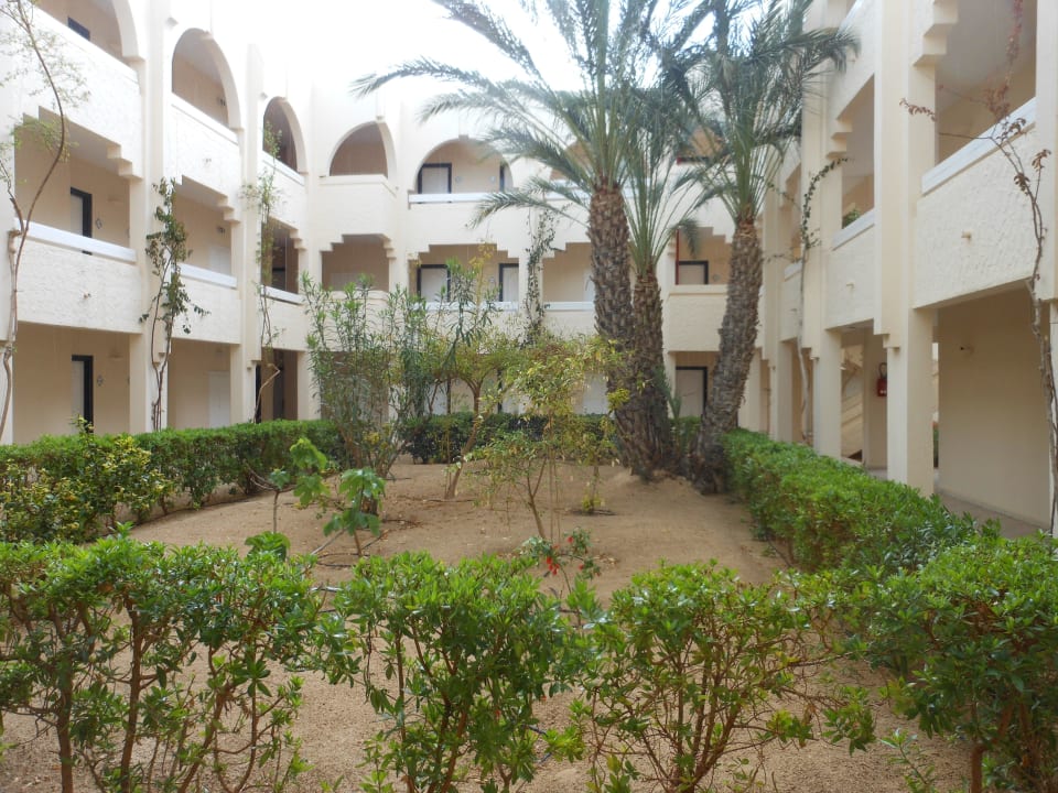 Alle Zimmer hatten einen schönen Blick in den Inne Iberostar Waves Mehari Djerba