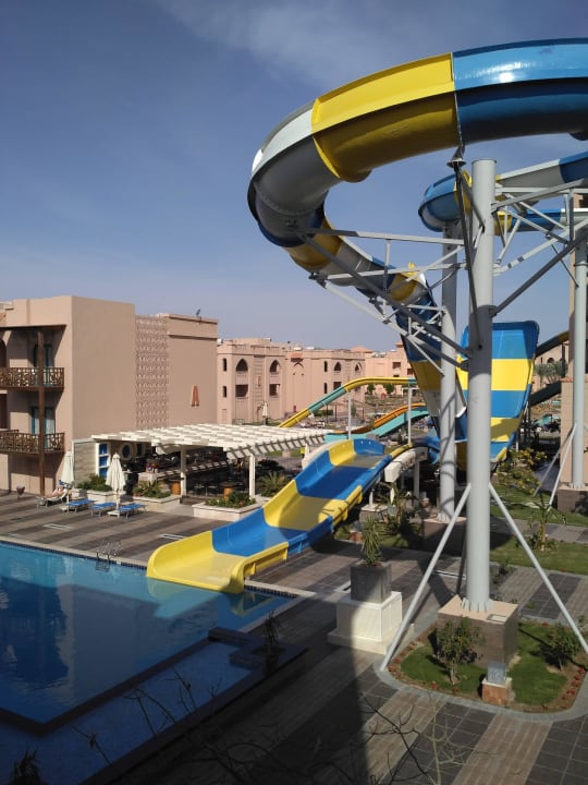 Duża zjeżdżalnia. Pickalbatros Aqua Park Resort - Hurghada