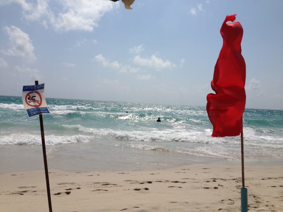 Badeverbot Banana Fan Sea Resort