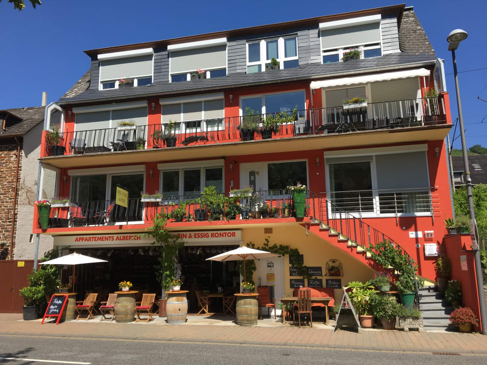 Außenansicht Appartement Haus Alberich