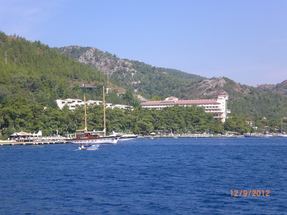 Vom Schiff auf das Hotel Labranda Mares Marmaris