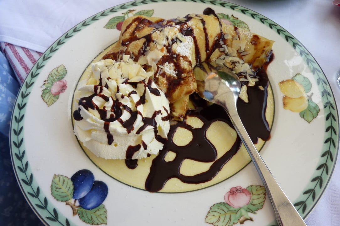 Eispalatschinken - ein Traum Gasthof Abfalter