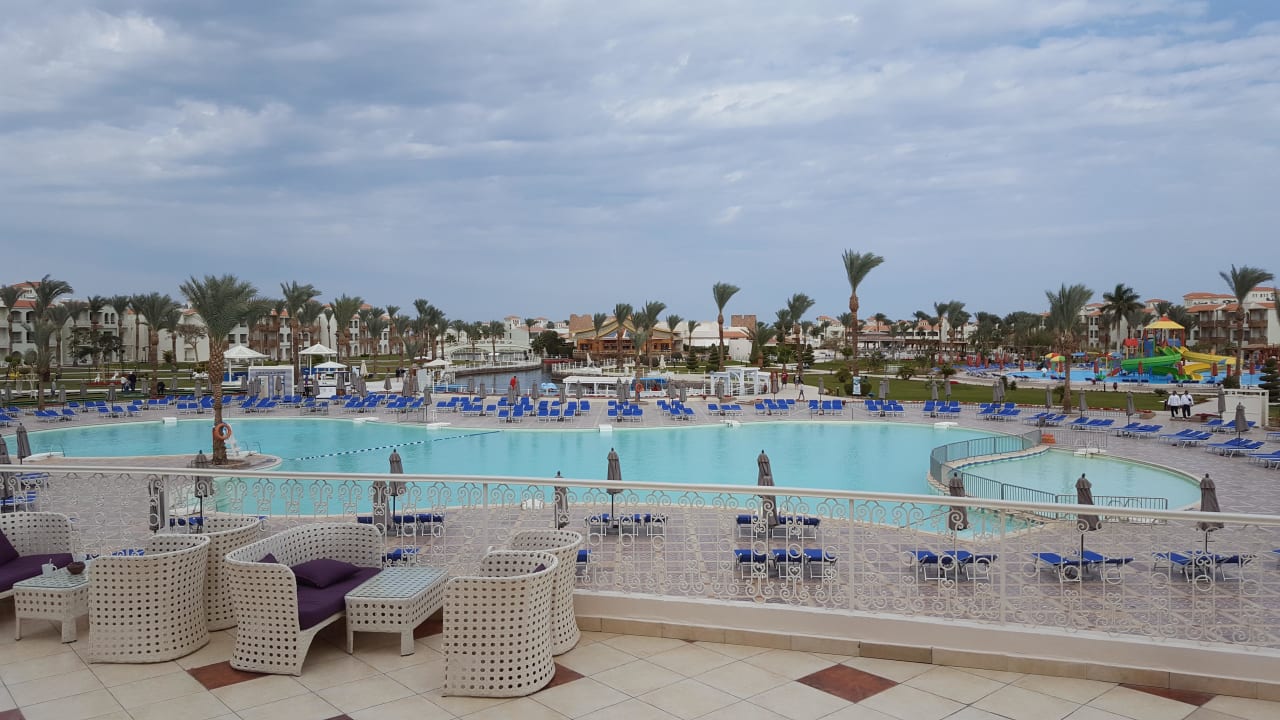 Ausblick aus der Lobby Bar  Pickalbatros Dana Beach Resort - Hurghada
