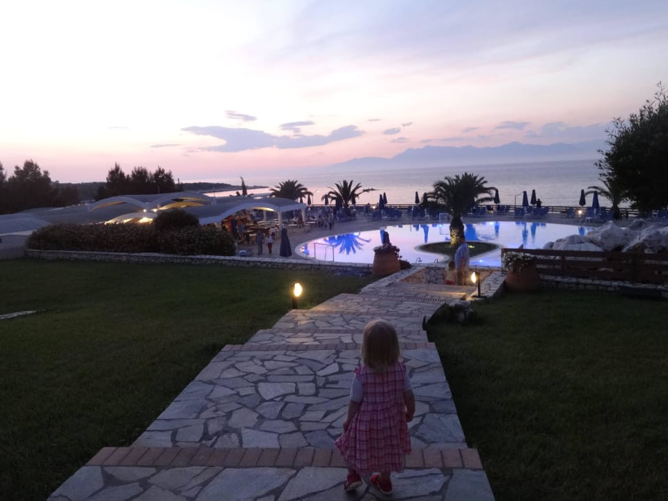 Abendstimmung Hotel Mareblue Beach