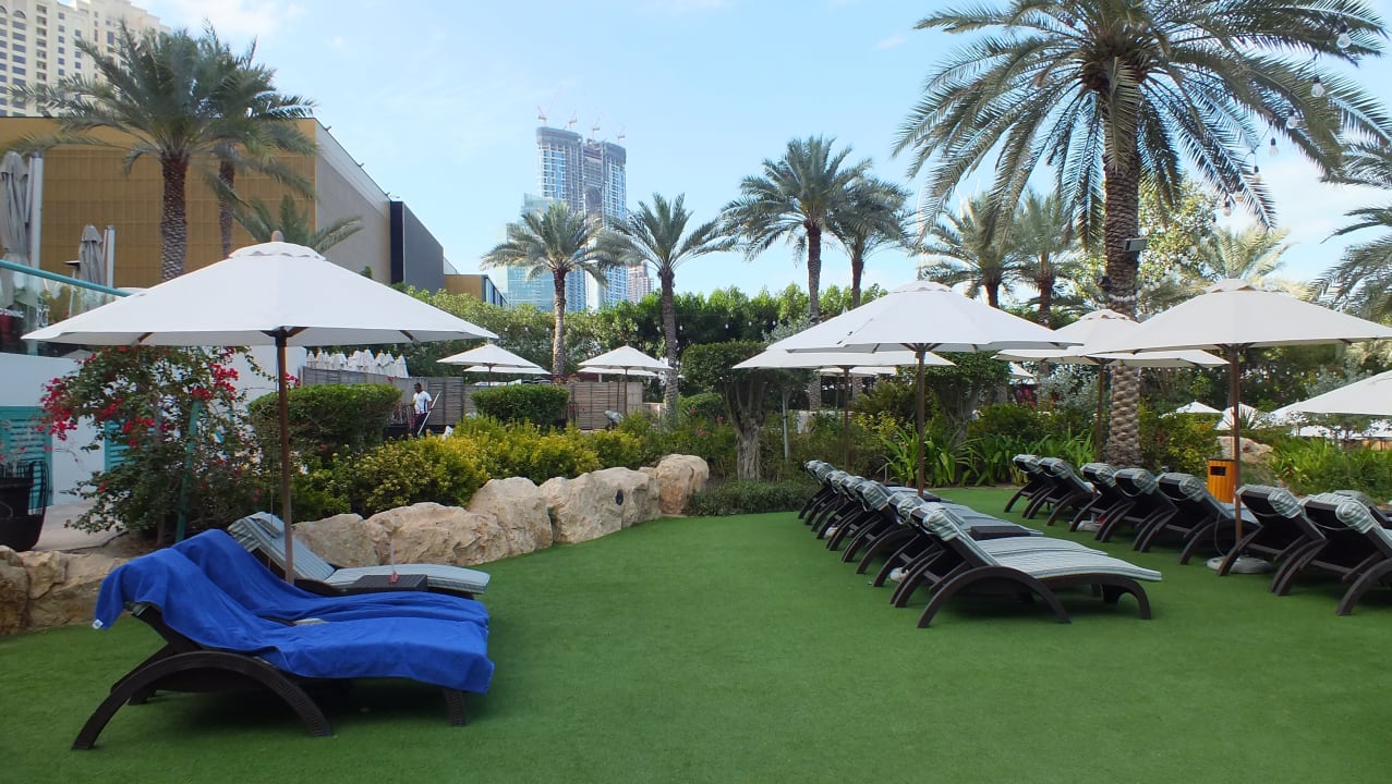 Gartenanlage Hilton Dubai Jumeirah