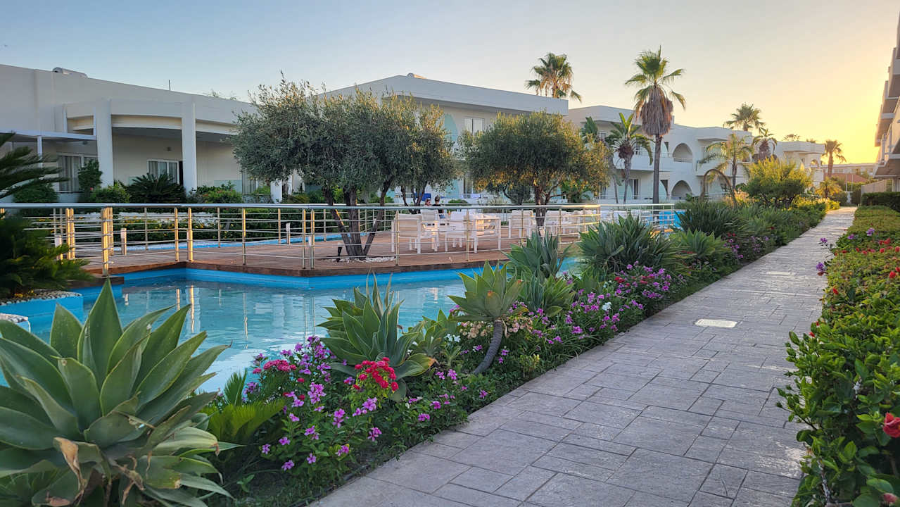 Gartenanlage Afandou Bay Resort Suites