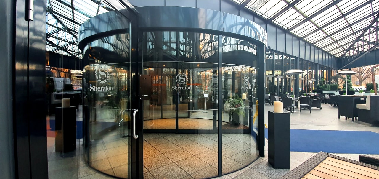 Gartenanlage Sheraton Berlin Grand Hotel Esplanade