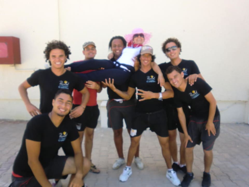 Das Animationsteam El Mehdi Beach Resort