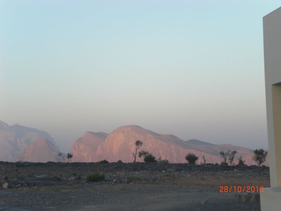 Abendstimmung Jebel Shams Camp