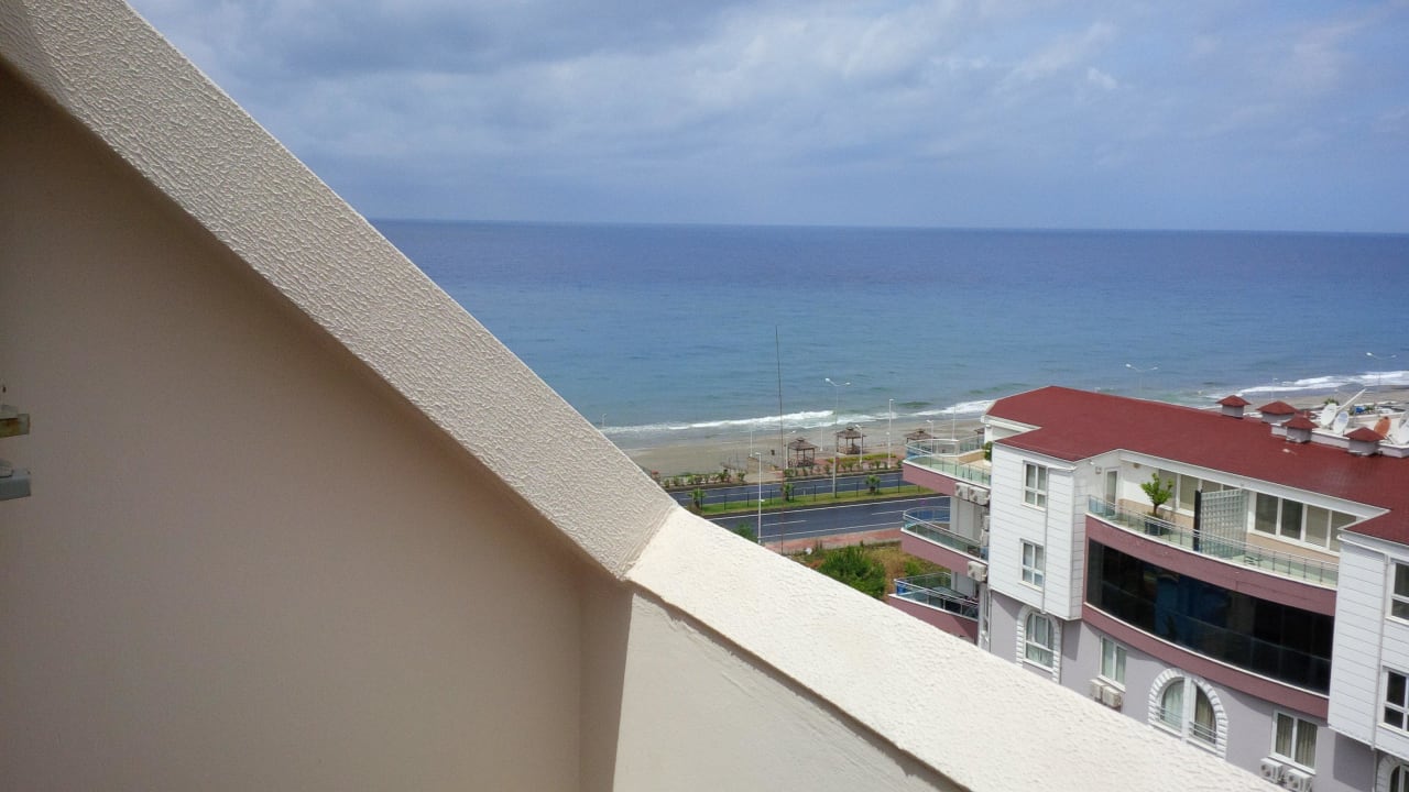 Blick vom Balkon Prestige Alanya