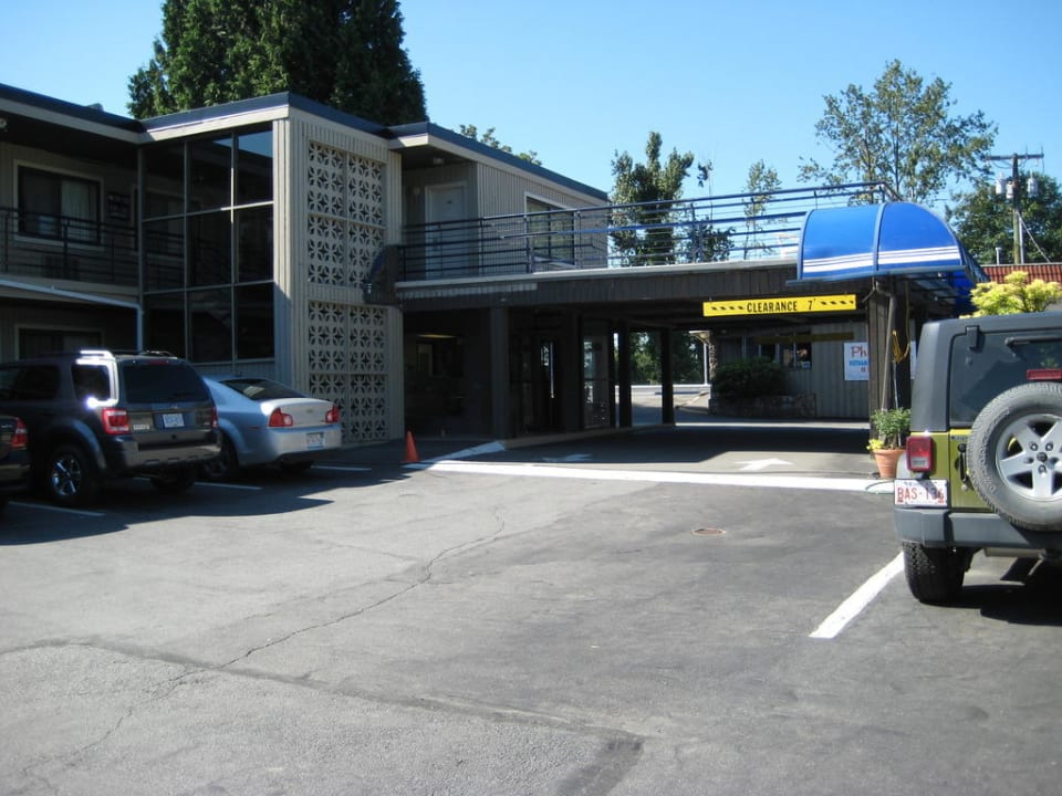 Eingangsbereich Hotel Travelodge Vancouver Lions Gate