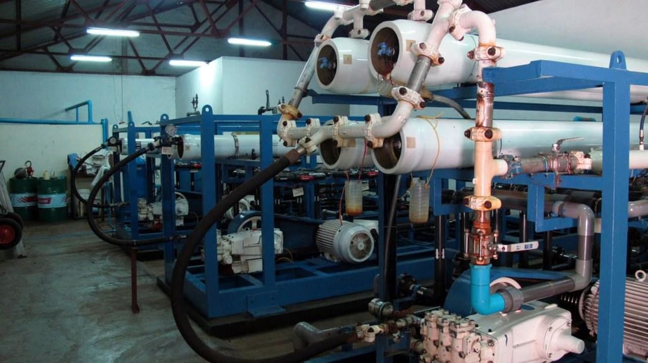 Wasseraufbereitungsanlage NH Collection Maldives Reethi Resort