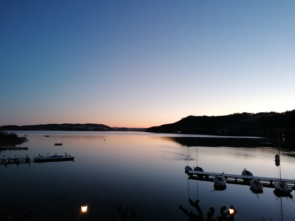 Ausblick Seeside Hotel Seewirt Mattsee