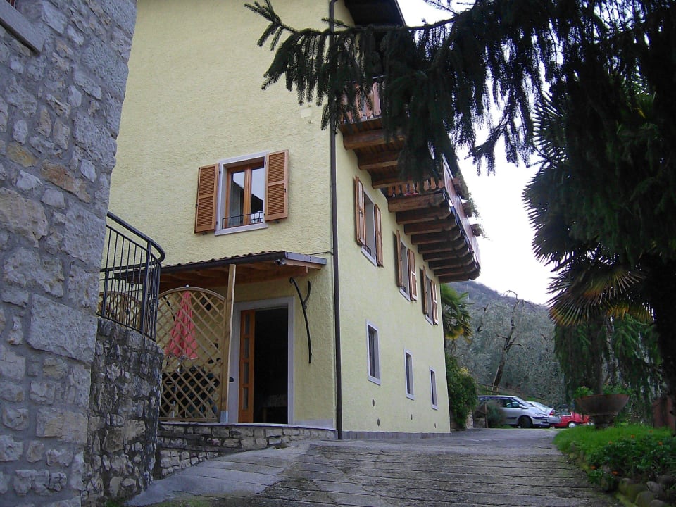 Auffahrt zur Ferienwohnung Agriturismo Uliveta