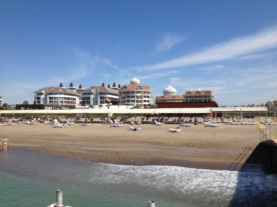 Blick vom Steg Kirman Belazur Resort & Spa