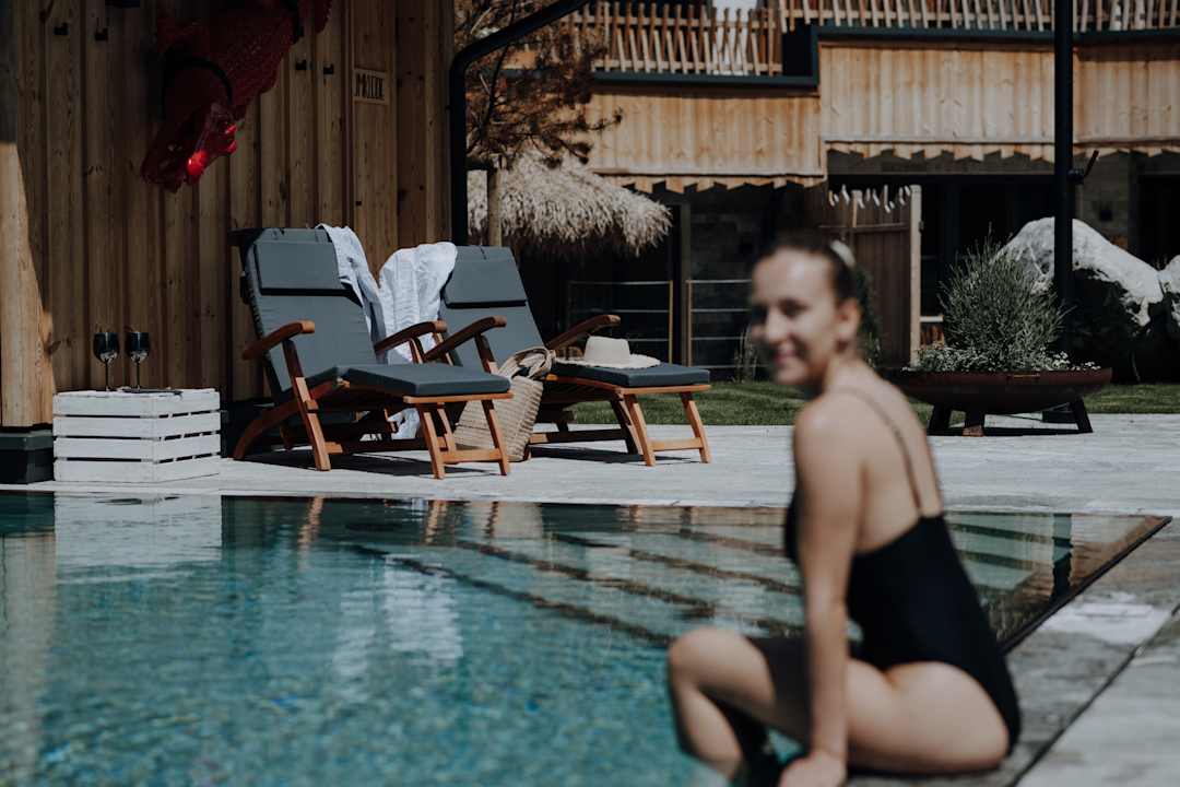 Pool Bergchalets Gut Wenghof