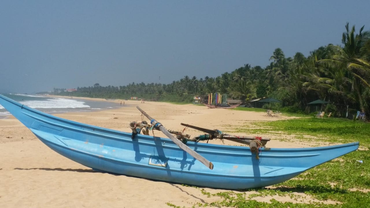 Strand von Warahena  Hotel Bentota Village