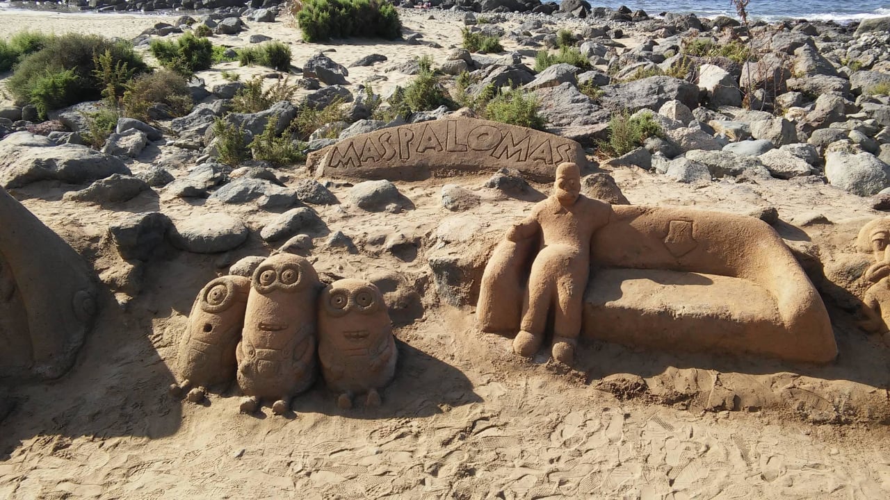 1000m von der Anlage Hotel Riu Gran Canaria