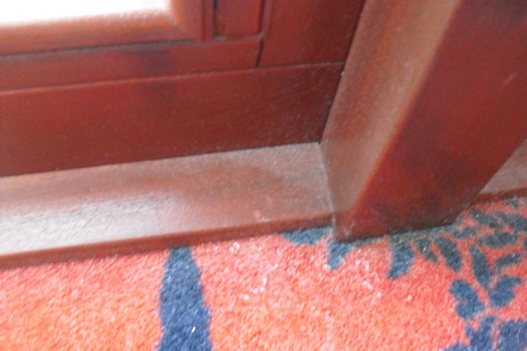 Staub soweit das Auge reicht Cliff Hotel Rügen