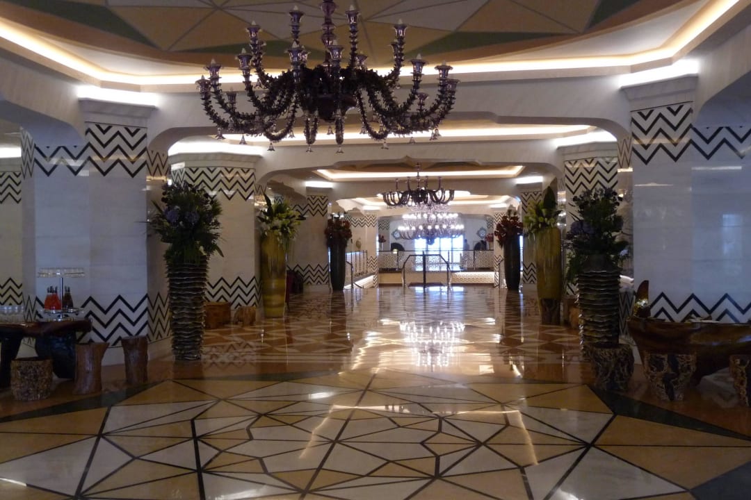 Wunderschöne Lobby Royal Taj Mahal Hotel