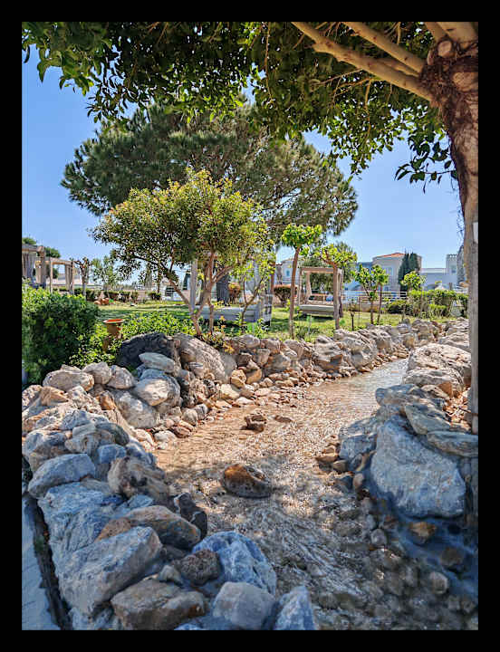 Gartenanlage Atlantica Marmari Palace