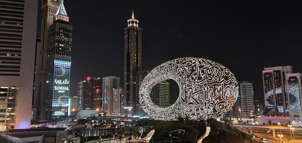 Ausblick 25hours Hotel Dubai One Central