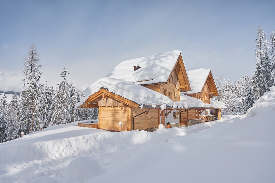 Außenansicht Chalets Almidylle