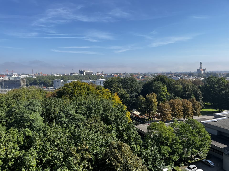 Ausblick Dorint Hotel An der Kongresshalle Augsburg