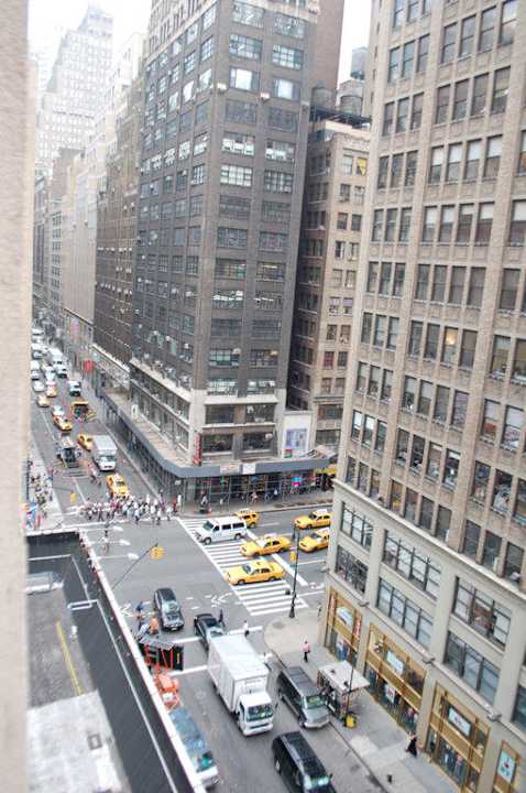 Blick aus dem Fenster Hotel Comfort Inn Times Square West