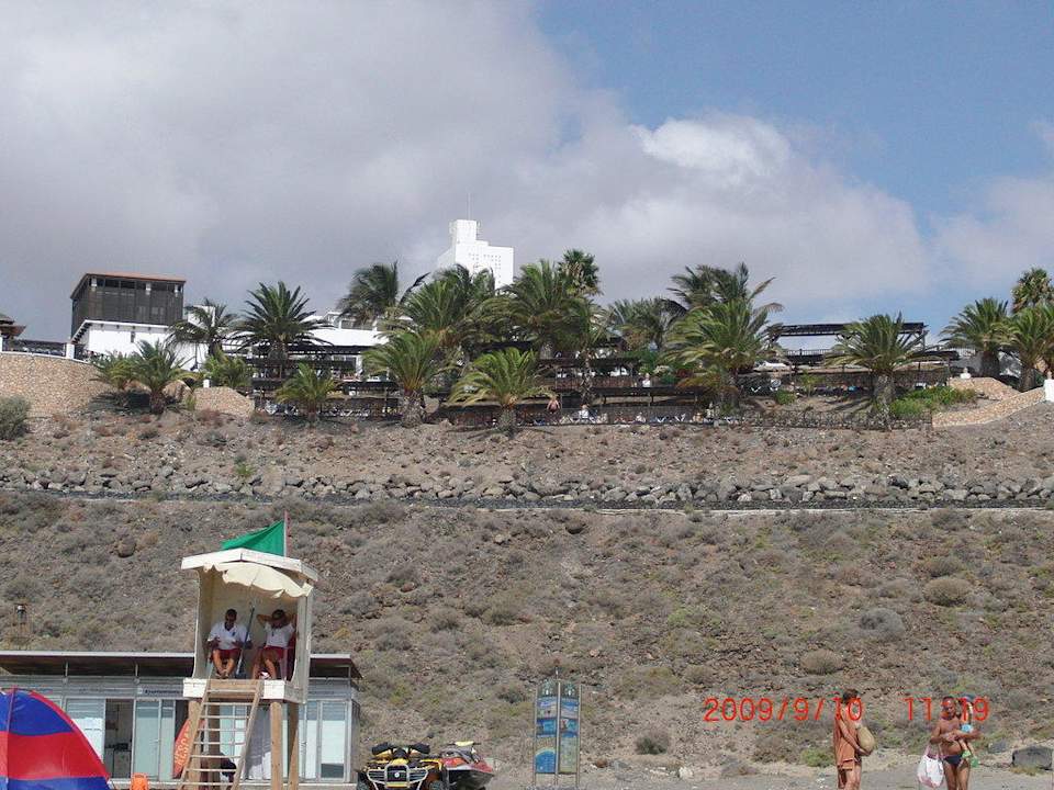 Blick vom Strand Club Jandia Princess
