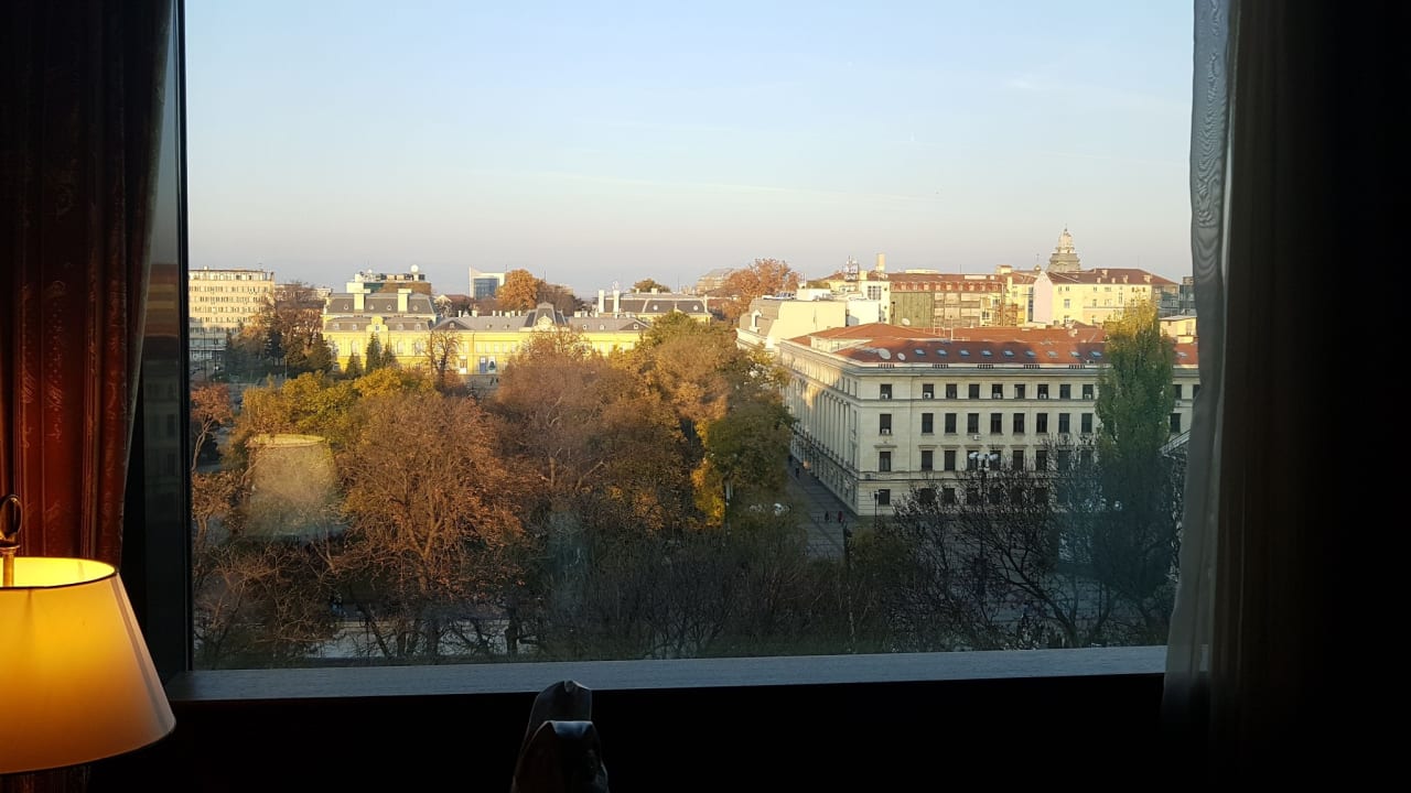 Ausblick Grand Hotel Sofia