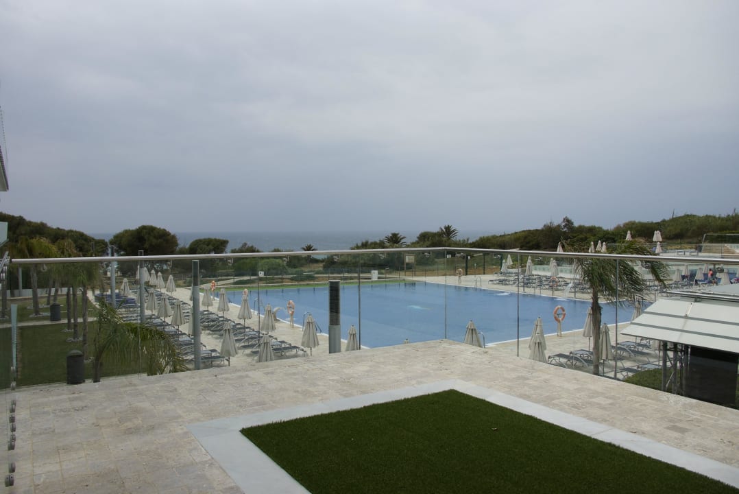 Blick von unserem Balkon Hipotels Gran Conil Hotel