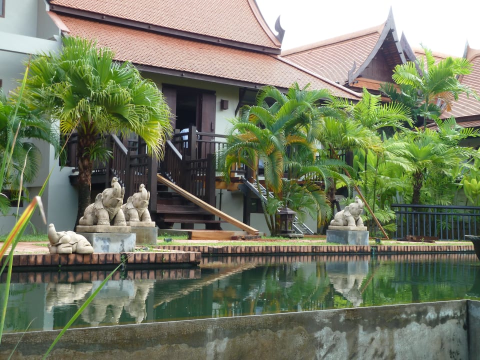 Oriental Resort Blick auf den Spa Bereich Khaolak Oriental Resort - Adults only