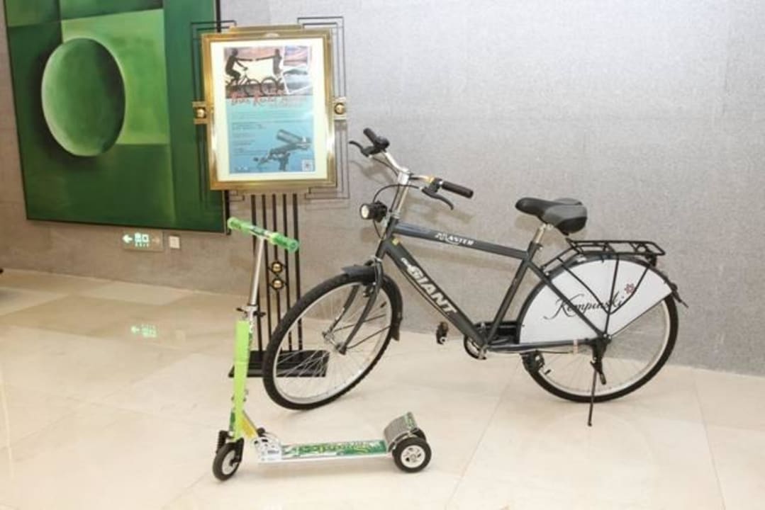 Free bike rental Kempinski Hotel Xi'an
