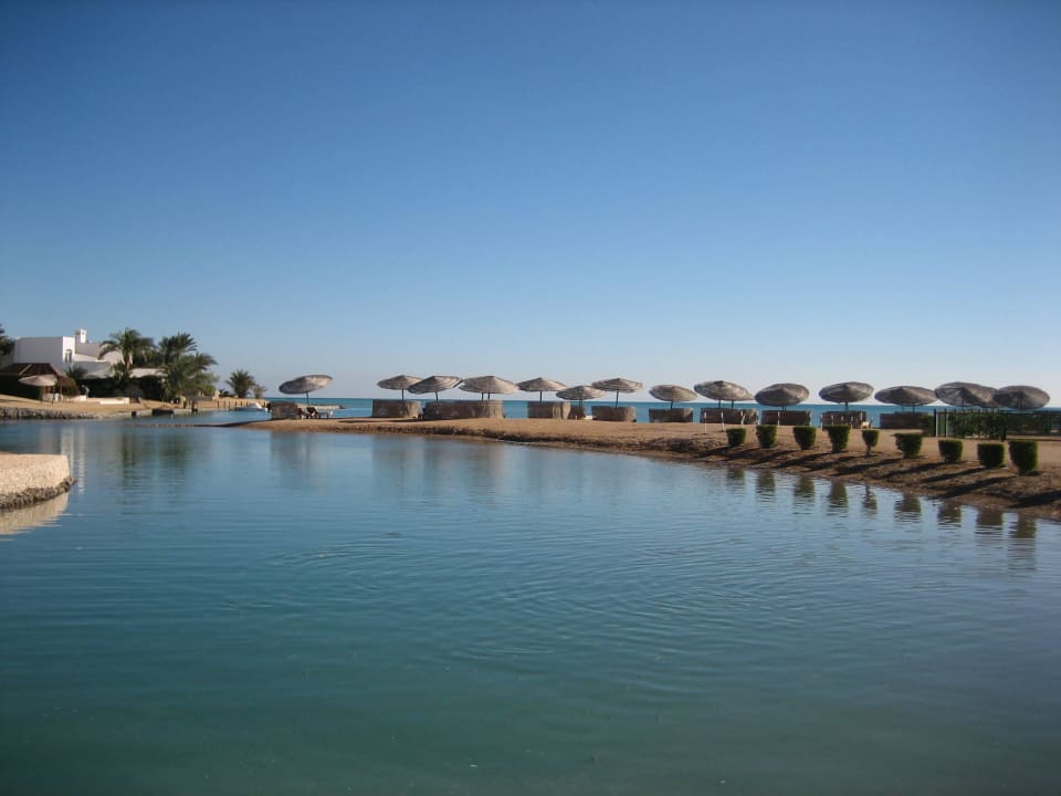 Blick zum roten Meer Club Paradisio El Gouna, Red Sea